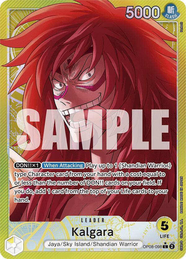 Kalgara Alternate Art OP08-098 – Two Legends | One Piece TCG