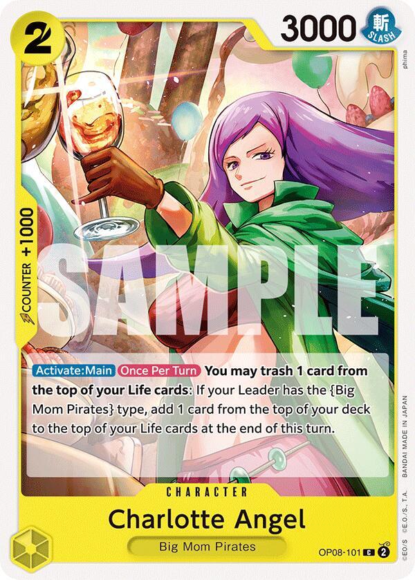 Charlotte Angel OP08-101 – Two Legends | One Piece TCG
