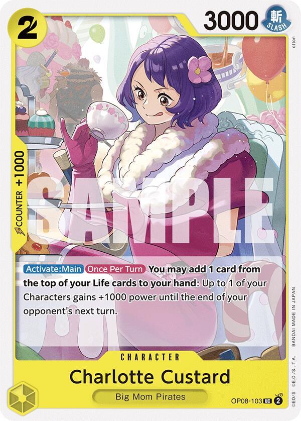 Charlotte Custard OP08-103 – Two Legends | One Piece TCG
