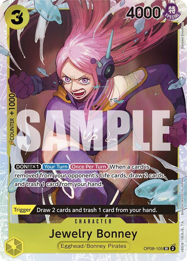 Jewelry Bonney OP08-105 – Two Legends | One Piece TCG