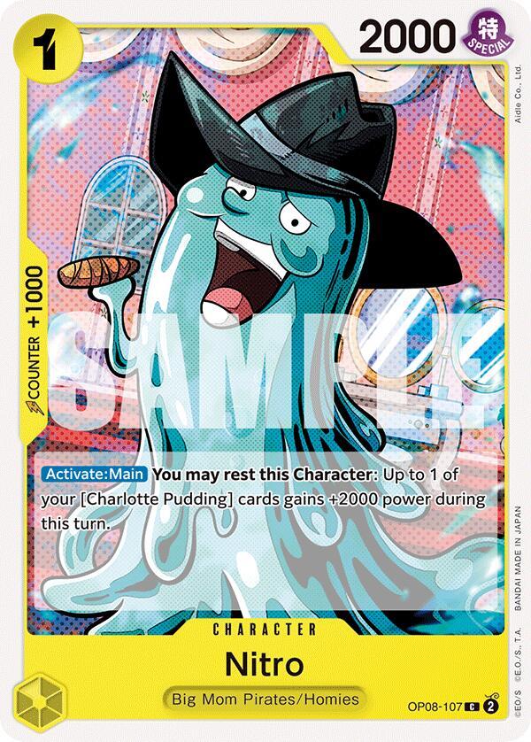 Nitro OP08-107 – Two Legends | One Piece TCG