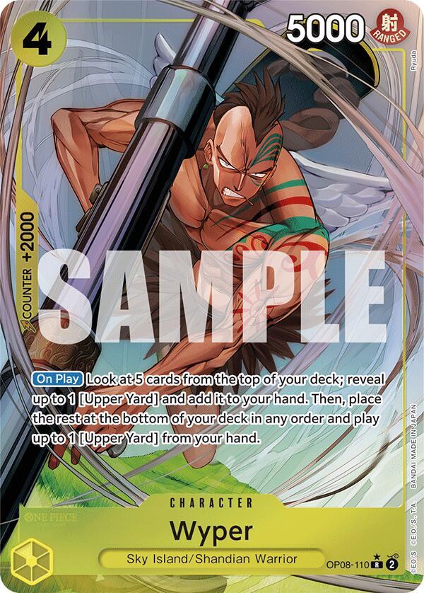 Wyper Alternate Art OP08-110 – Two Legends | One Piece TCG