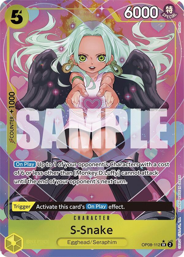 S-Snake Alternate Art OP08-112 – Two Legends | One Piece TCG