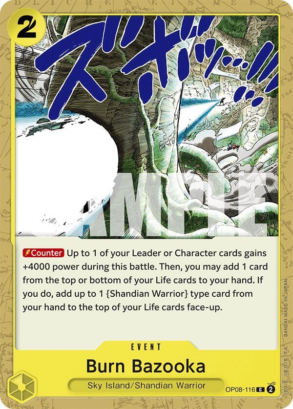 Burn Bazooka OP08-116 – Two Legends | One Piece TCG