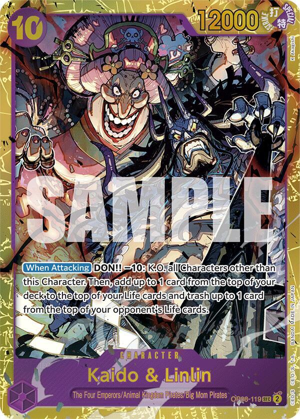 Kaido & Linlin OP08-119 – Two Legends | One Piece TCG