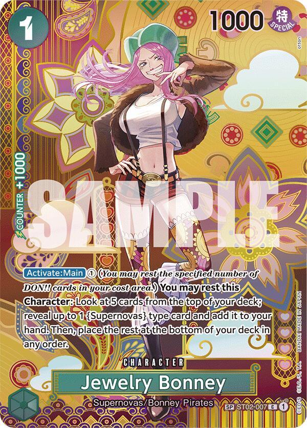 Jewelry Bonney SP ST02-007 – Two Legends | One Piece TCG