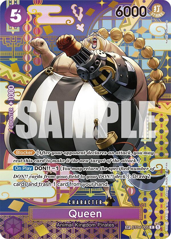 Queen SP ST04-005 – Two Legends | One Piece TCG