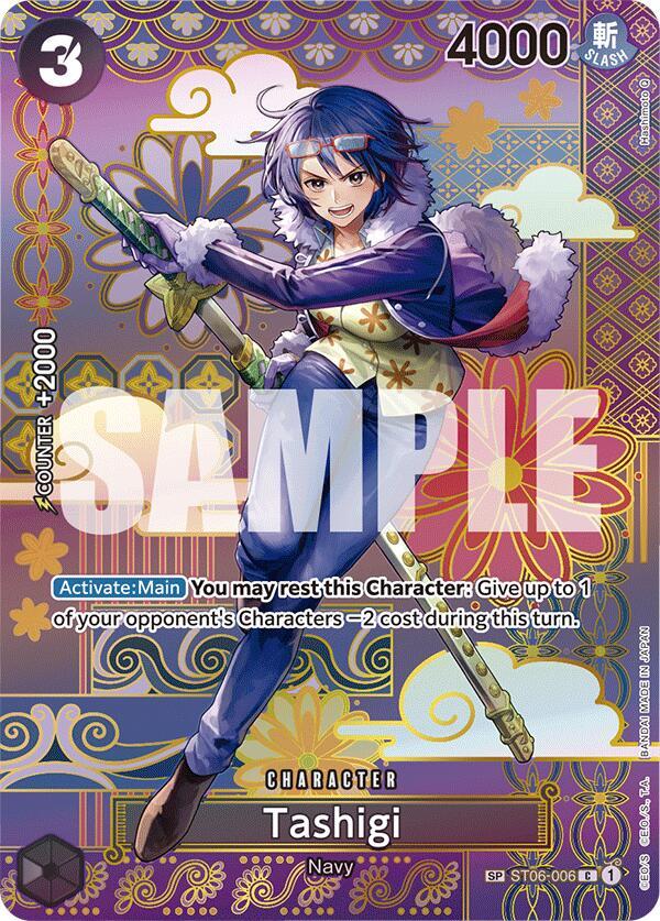 Tashigi SP ST06-006 – Two Legends | One Piece TCG