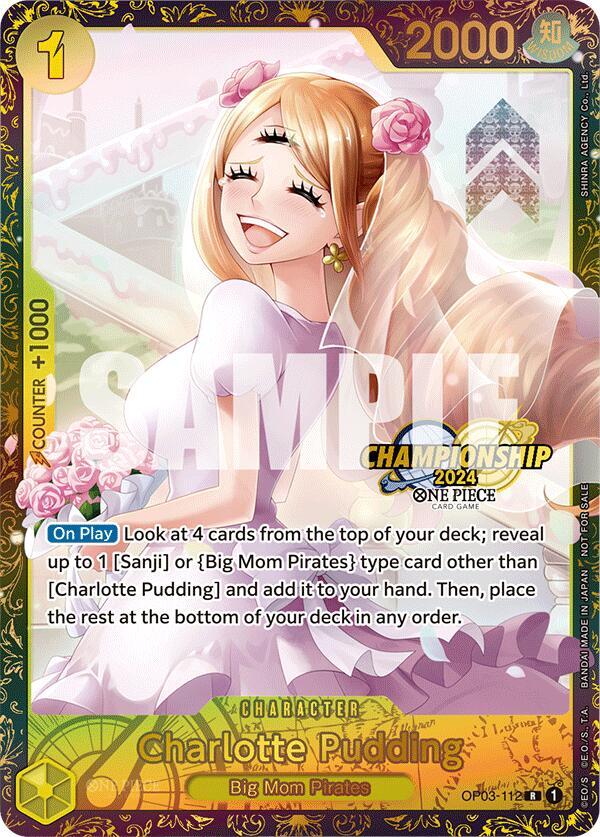 Charlotte Pudding Championship 2024 OP03-112 | One Piece TCG