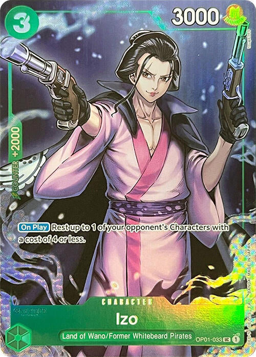 Izo Premium Card Collection -Bandai CARD GAMES Fest. 23-24 Edition- 2023-2024 OP01-033 | One Piece TCG