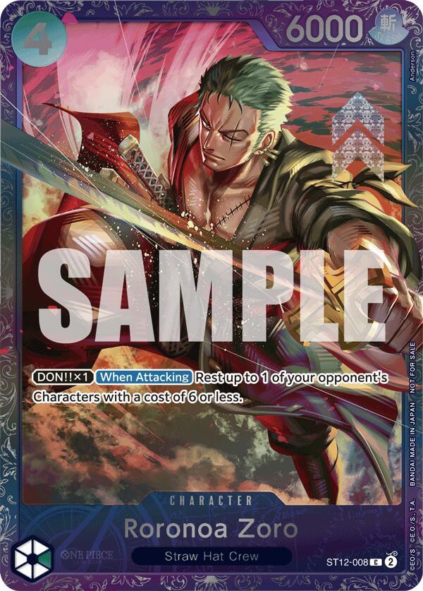Roronoa Zoro Treasure Cup 2024 ST12-008 | One Piece TCG