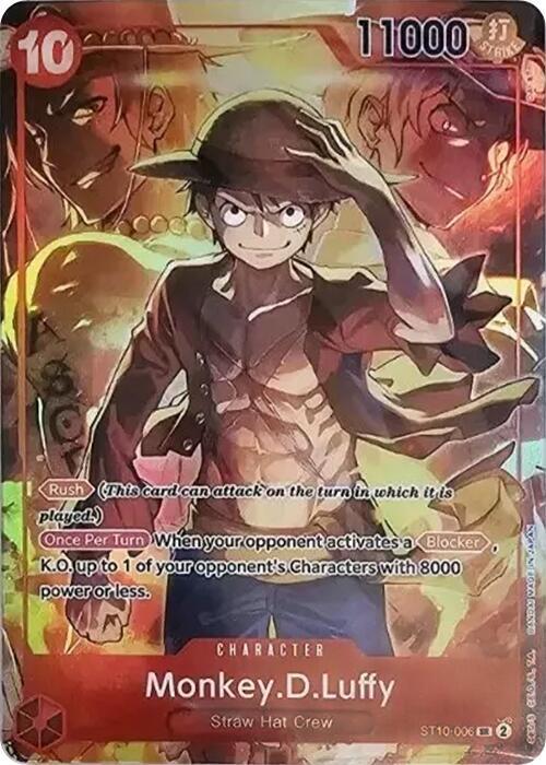 Monkey.D.Luffy Treasure Booster Set ST10-006 | One Piece TCG
