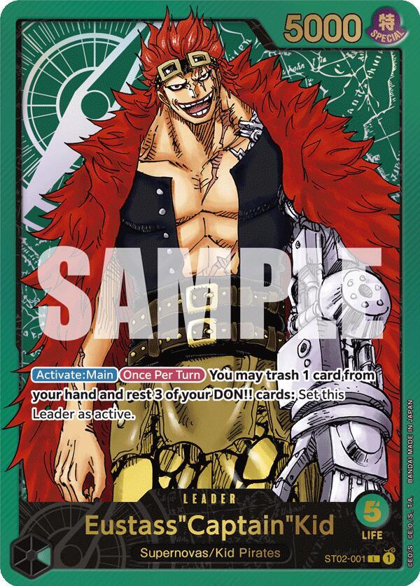 Eustass"Captain"Kid Premium Card Collection -Leader Collection- ST02-001 | One Piece TCG