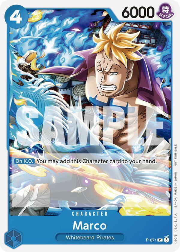 Marco Two Legends Pre-Release March P-071 | One Piece TCG