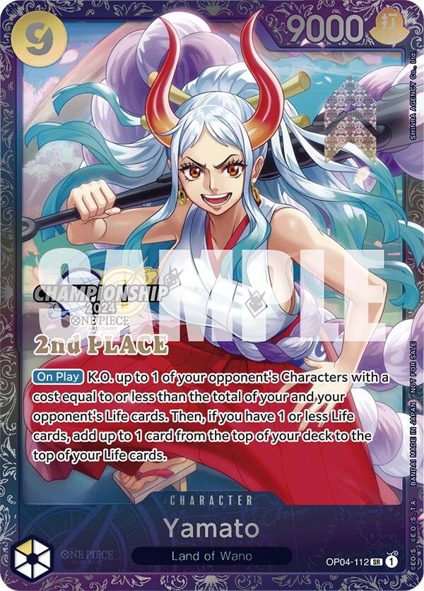 Yamato Championship 2024 Finals 2nd Place OP04-112 | One Piece TCG
