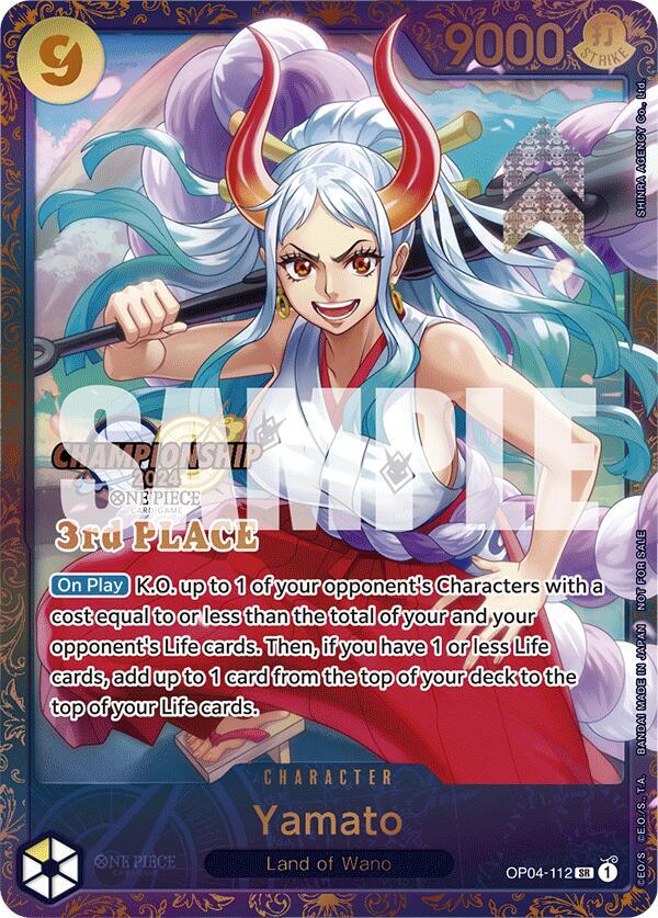 Yamato Championship 2024 Finals 3rd Place OP04-112 | One Piece TCG