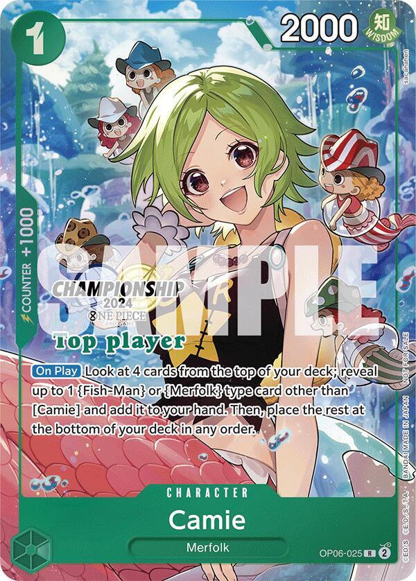 Camie Championship 2024 Top Player Pack OP06-025 | One Piece TCG