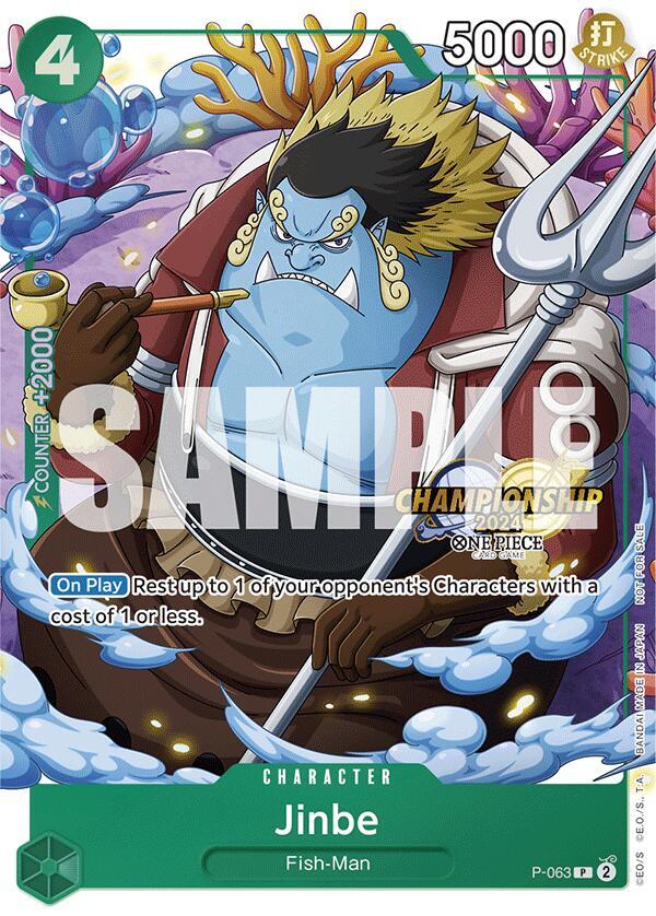 Jinbe CS 2024 Event Pack P-063 | One Piece TCG