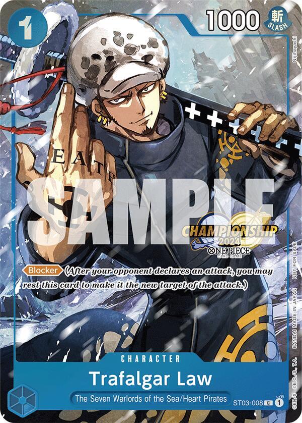 Trafalgar Law CS 2024 Event Pack ST03-008 | One Piece TCG