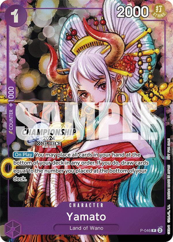 Yamato CS 2024 Event Pack Finalist P-046 | One Piece TCG