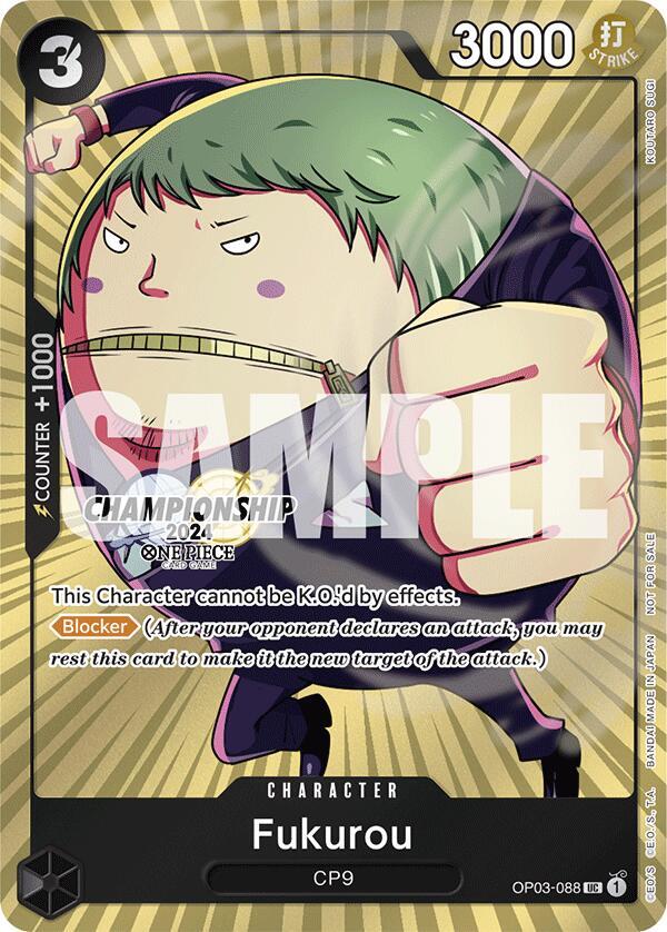 Fukurou CS 2024 Celebration Pack OP03-088 | One Piece TCG