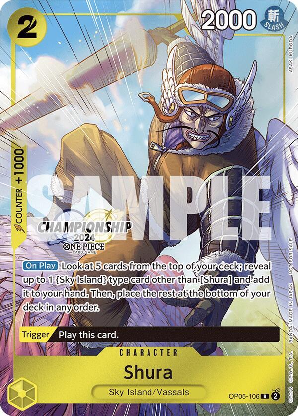 Shura CS 2024 Celebration Pack OP05-106 | One Piece TCG