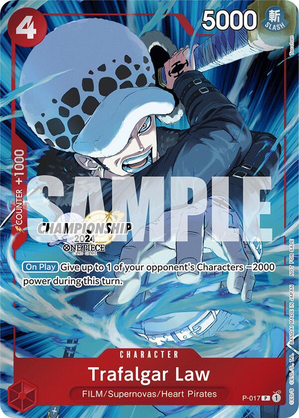 Trafalgar Law CS 2024 Celebration Pack P-017 | One Piece TCG