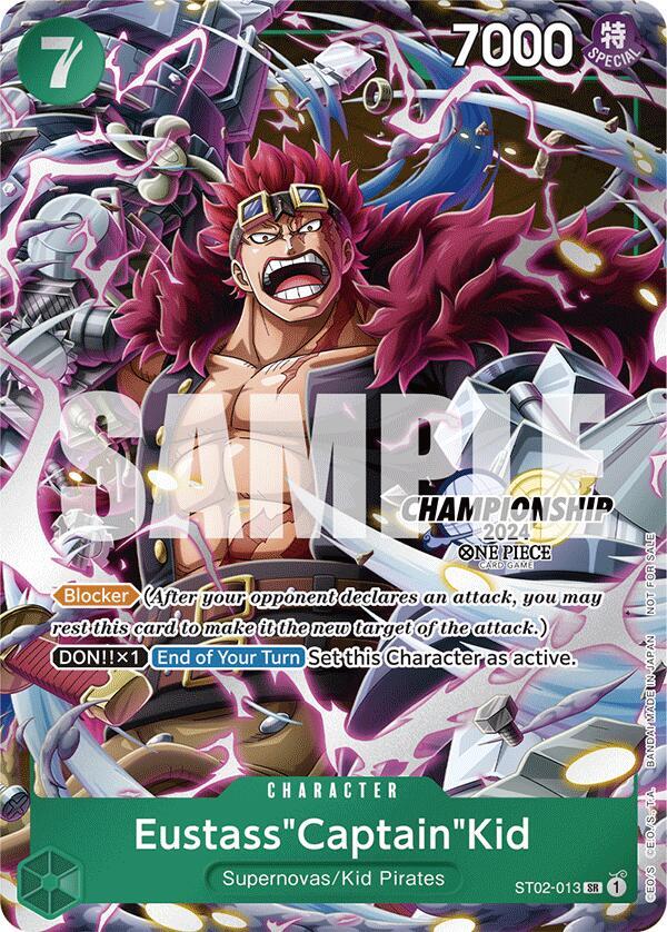 Eustass"Captain"Kid CS 2024 Celebration Pack ST02-013 | One Piece TCG