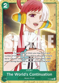 The World's Continuation P-059 – Starter Deck 16: GREEN Uta | One Piece TCG