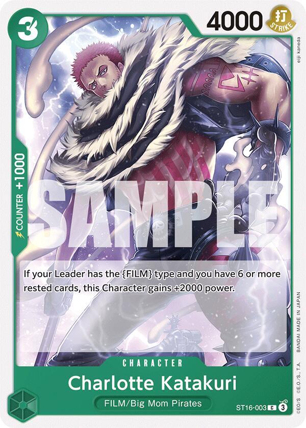 Charlotte Katakuri ST16-003 – Starter Deck 16: GREEN Uta | One Piece TCG