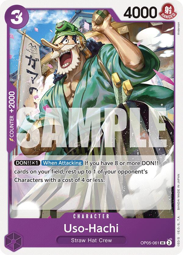 Uso-Hachi OP05-061 – Starter Deck 18: PURPLE Monkey D. Luffy | One Piece TCG