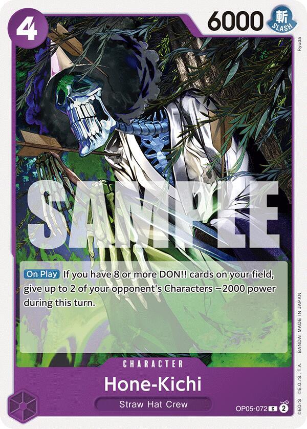 Hone-Kichi OP05-072 – Starter Deck 18: PURPLE Monkey D. Luffy | One Piece TCG