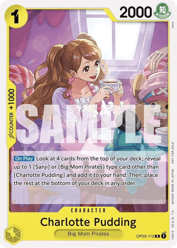 Charlotte Pudding Tournament Pack 2024 Oct.-Dec. October OP03-112 | One Piece TCG