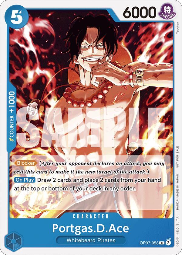 Portgas.D.Ace Tournament Pack 2024 Oct.-Dec. October OP07-053 | One Piece TCG