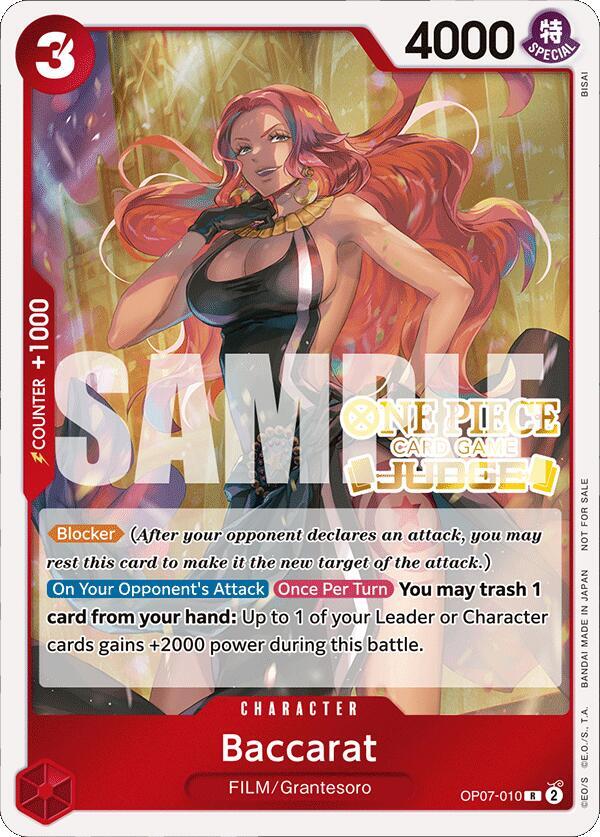 Baccarat Judge Pack Vol. 4 OP07-010 | One Piece TCG