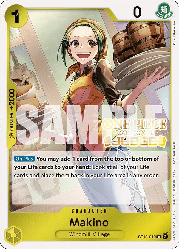 Makino Judge Pack Vol. 4 ST13-012 | One Piece TCG