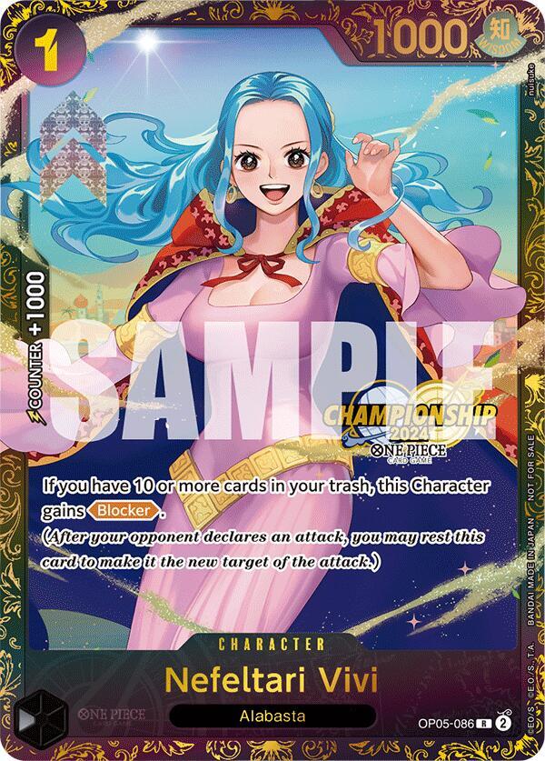 Nefeltari Vivi October Championship 2024 Store Regionals OP05-086 | One Piece TCG