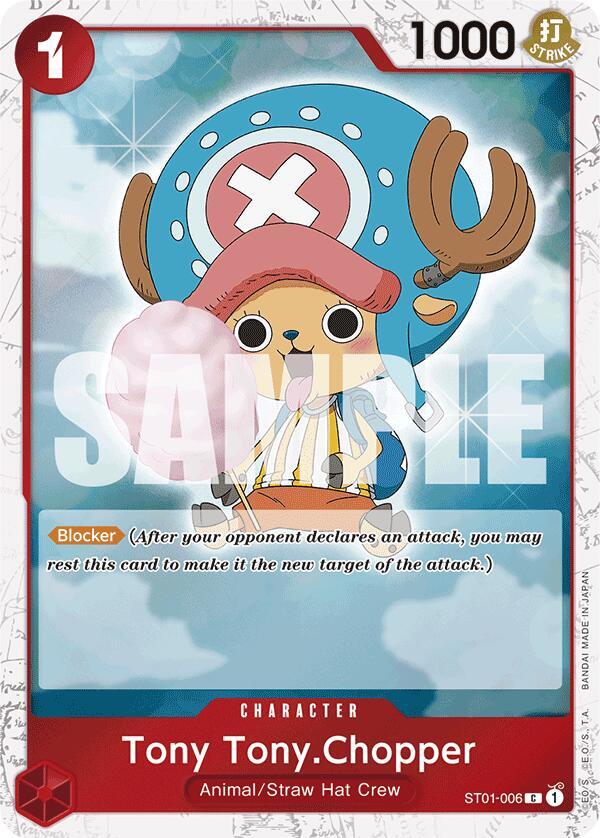 Tony Tony.Chopper Jolly Roger Foil ST01-006 – Premium Booster - The Best | One Piece TCG