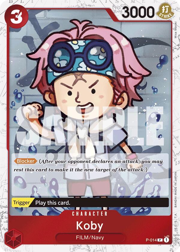 Koby Jolly Roger Foil P-014 – Premium Booster - The Best | One Piece TCG