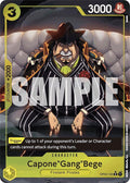 Capone"Gang"Bege Alternate Art OP04-100 – Premium Booster - The Best | One Piece TCG