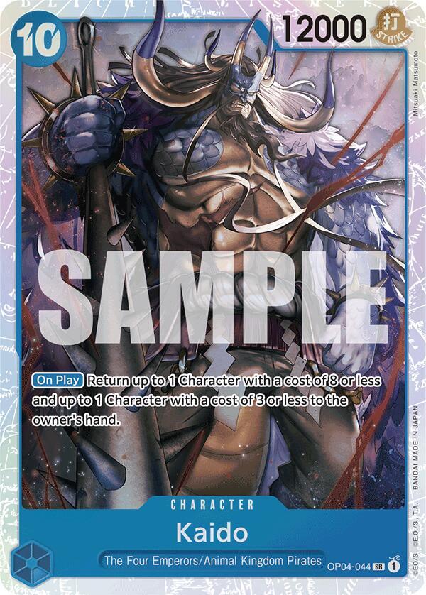 Kaido Reprint OP04-044 – Premium Booster - The Best | One Piece TCG