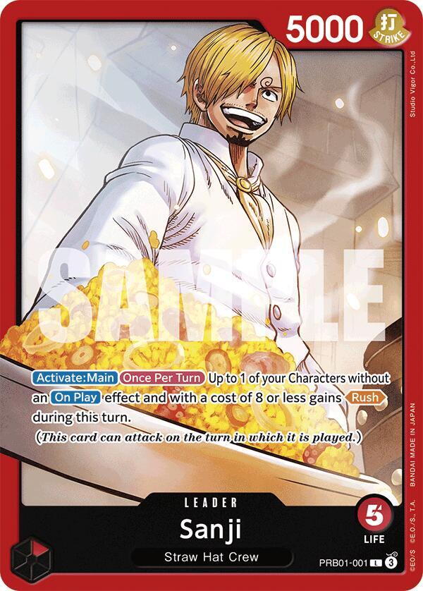Sanji PRB01-001 – Premium Booster - The Best | One Piece TCG