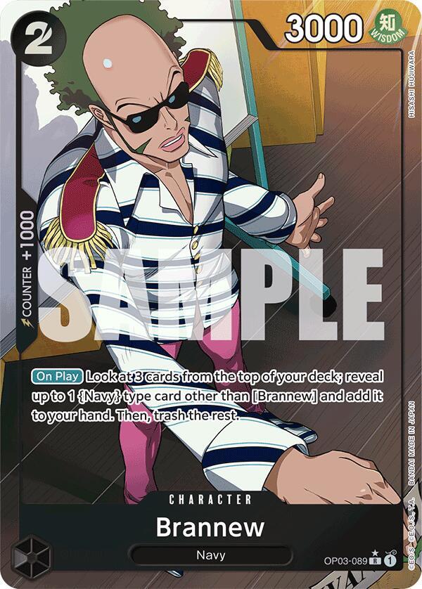 Brannew (Full Art) OP03-089 – Premium Booster - The Best | One Piece TCG