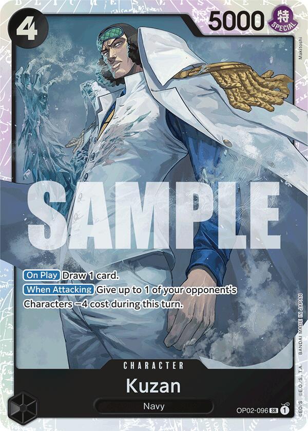 Kuzan Reprint OP02-096 – Premium Booster - The Best | One Piece TCG