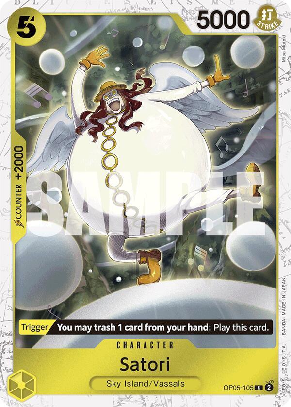 Satori Jolly Roger Foil OP05-105 – Premium Booster - The Best | One Piece TCG