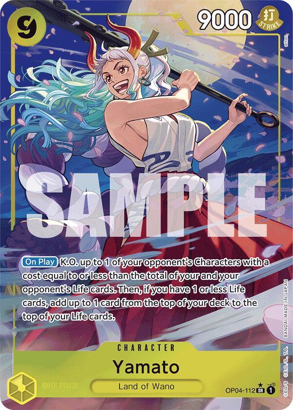 Yamato Alternate Art OP04-112 – Premium Booster - The Best | One Piece TCG