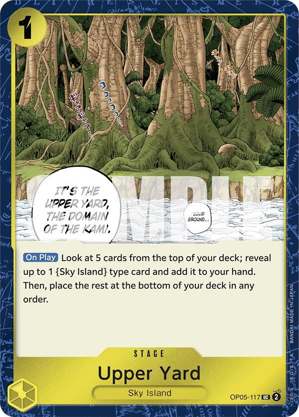 Upper Yard Jolly Roger Foil OP05-117 – Premium Booster - The Best | One Piece TCG