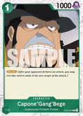 Capone"Gang"Bege Jolly Roger Foil ST02-004 – Premium Booster - The Best | One Piece TCG