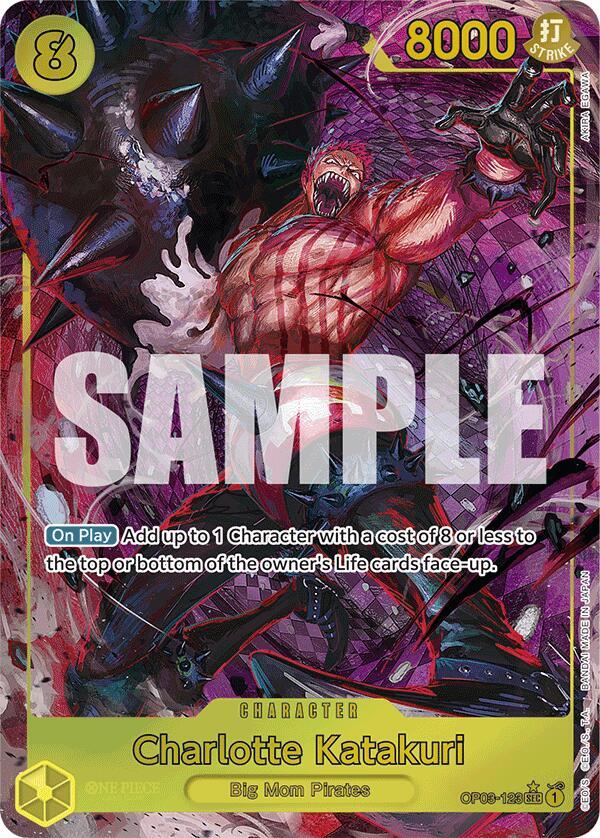Charlotte Katakuri Alternate Art OP03-123 – Premium Booster - The Best | One Piece TCG