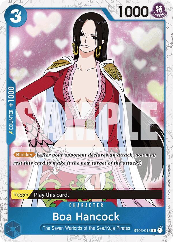 Boa Hancock Jolly Roger Foil ST03-013 – Premium Booster - The Best | One Piece TCG